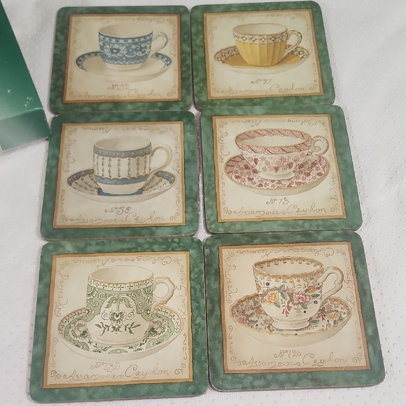 Willscombe Tea Coaster Set of Six. - Multicolor - Picture 5 of 12